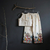 Offwhite embroidered halter top palazzo co-ord set for kids