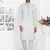 Cream linen cotton kurta for men