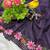 Purple Color Multi Thread Embroidery Work Manipuri Silk Saree