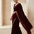 Maroon Color Plain With Sequins And Embroidery Lace Work Velvet Saree