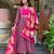 Mavue silk blend embroidered partywear salwar kameez