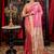 pink woven katan silk blend zari woven all seasons sarees