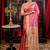 pink woven katan silk blend zari woven all seasons sarees