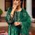 Green winters special velvel salwar kameez