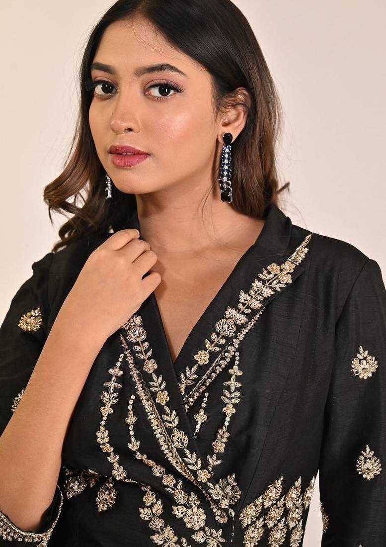 Vivid crystal dangle earrings