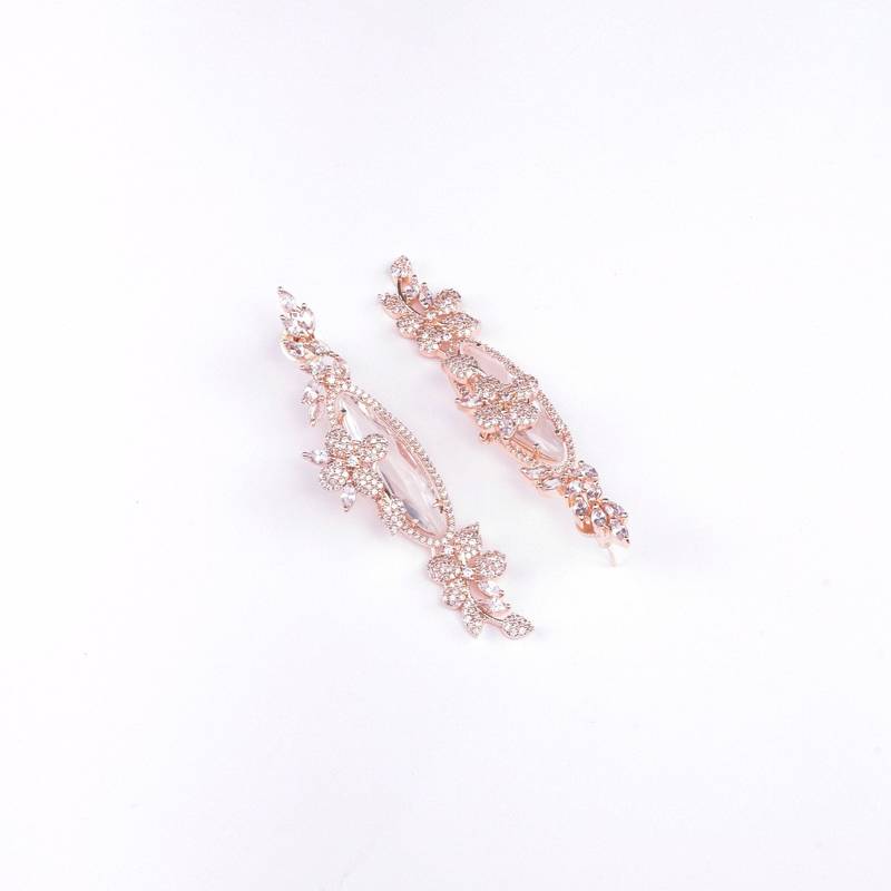 Rose gold serenade earrings