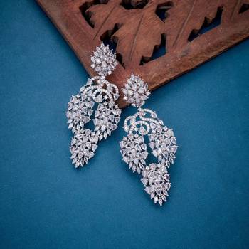 Divine rhodium studs 1