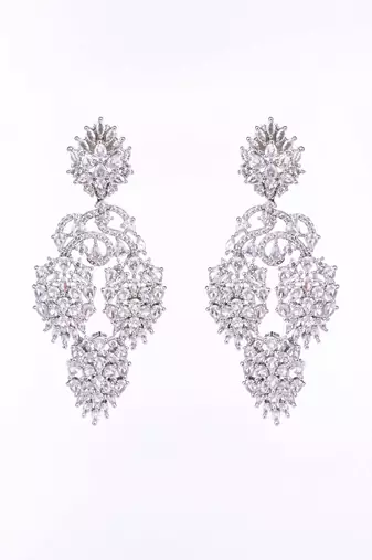 Divine rhodium studs