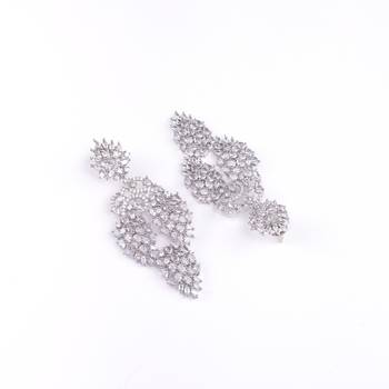 Divine rhodium studs 3