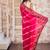 magenta hand woven tussar hand embroidery all seasons sarees