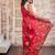 red hand woven tussar hand embroidery all seasons sarees