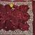 Maroon Color Embroidery Work Of Beads & Sequins Work Fendy Satin Silk Blend Saree