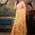 yellow hand woven silk blend cotton bengal handloom all seasons sarees