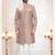 Men's onion woven jacquard thread and sequence embroidery all over  kurta set
