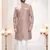 Men's onion woven jacquard thread and sequence embroidery all over  kurta set
