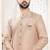 Men's pink woven jacquard thread and sequence embroidery all over  kurta set