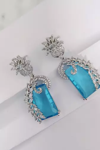 Blue turquoise delight earrings