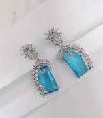 Blue turquoise delight earrings