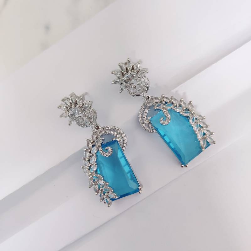 Blue turquoise delight earrings