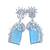Blue turquoise delight earrings