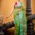 green hand woven silk blend cotton zari work all seasons sarees