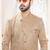 Men's pink woven jacquard - kurta set