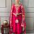 Pink cotton embroidered salwar kameez