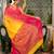 yellow woven linen zari work all seasons sarees