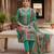 Rama chinon printed ethnic ceremonial suit