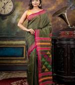 multicolor hand woven tissue bengal handloom all seasons sarees