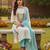 White modal buti woven partywear sawlar kameez