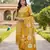 Mustard gajji silk ethnic Readymade suit