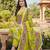 Green chinon ethnic Readymade suit