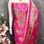Pink chinon ethnic Readymade suit