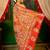 red woven faux silk blend blend kantha work all seasons sarees