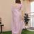 purple color tissue linen art silk fabric weaving jari lining designer saree