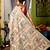 beige hand woven tussar kantha work all seasons sarees