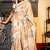 beige hand woven tussar kantha work all seasons sarees