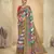 graceful ethnic multy color bollywood style crepe silk blend designer digital foil printed saree