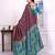 purple color festive special traditional art silk woven designer saree