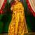 yellow hand woven tussar kantha work all seasons sarees