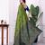 mahendi color festive special traditional art silk woven designer saree