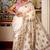 off white hand woven tussar kantha work all seasons sarees