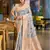 sky blue cotton silk blend woven ceremonial saree