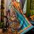 multicolor woven tussar kantha work all seasons sarees