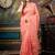 pink hand woven linen zari work all seasons sarees