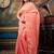 pink hand woven linen zari work all seasons sarees