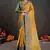 mustard color beautiful woven jacquard designer art silk saree