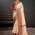 off white color beautiful woven jacquard designer art silk saree