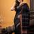 black hand woven matka silk blend zari work all seasons sarees